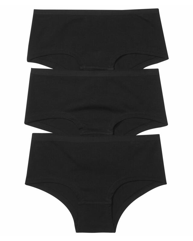 Shortys femme, noir (KiK Schwarze Pantys (schwarz)) — KiK, produit allemand authentique au Maroc