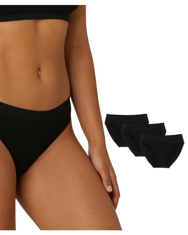 سراويل داخلية للنساء، أسود (KiK Slips in Schwarz (schwarz)) — KiK, منتج ألماني أصلي في المغرب