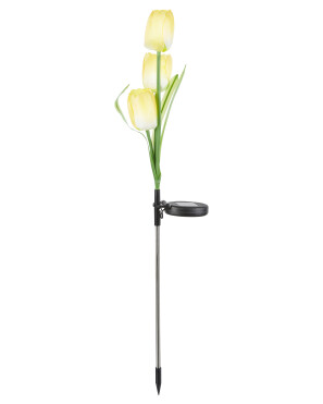 Dekoracja solarna tulipan