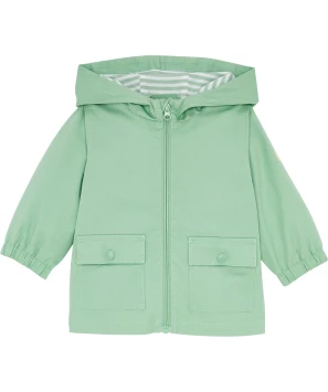 Parka in lichtgroen