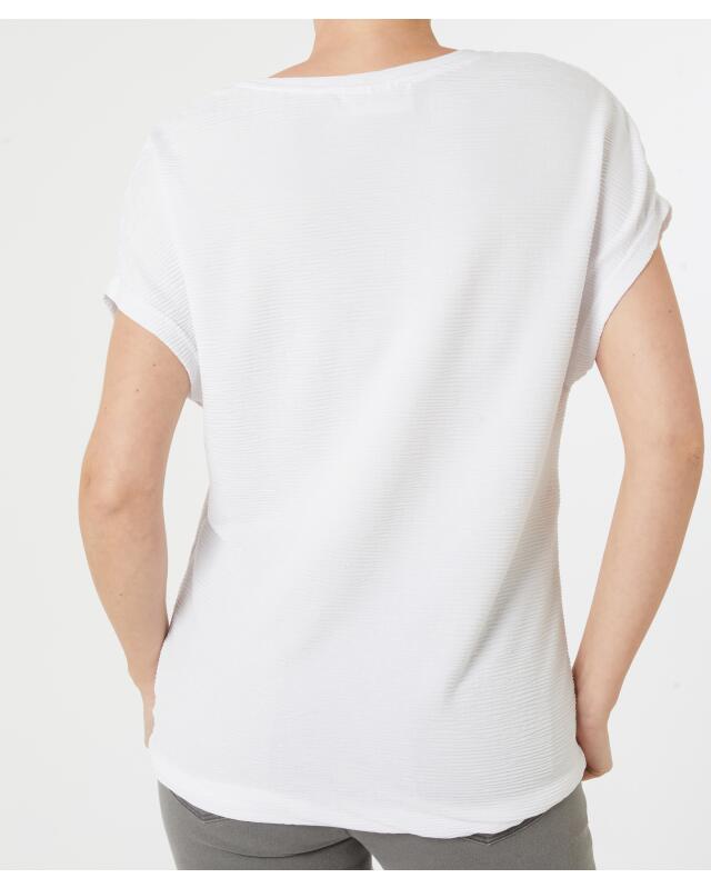 T-shirt femme, blanc (KiK Weißes T-Shirt (weiß)) — KiK, produit allemand authentique au Maroc