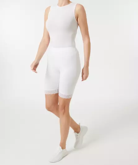 Wielershort met kant