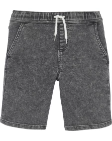 Jeans-Shorts mit Waschungseffekten