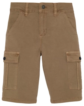 Naturfarbene Cargo-Shorts