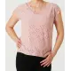 T-Shirt mit Lochmuster