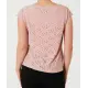 T-Shirt mit Lochmuster
