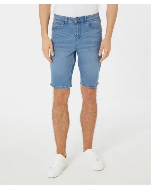 Jeans-Shorts mit 5-Pocket-Style