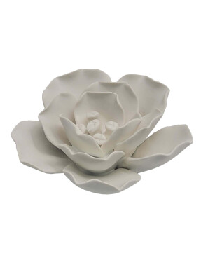 Dekoracyjna porcelanowa róża