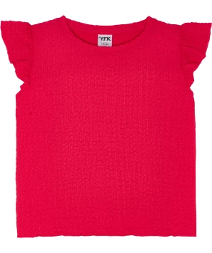 T-Shirt mit Knittereffekt