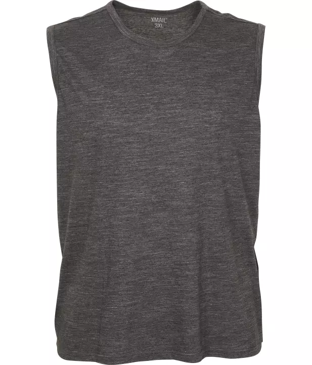 Tanktop in Anthrazit, X-Mail, Rundhalsausschnitt (Art. 1180347 