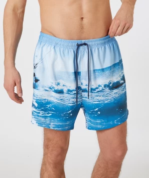 Zwemshort met fotoprint