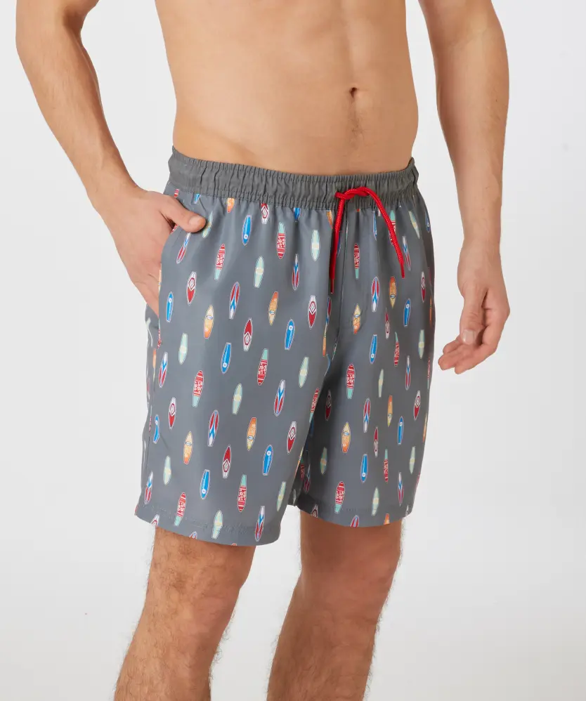 Badeshorts mit Taschen X-Mail, Tunnelzug
