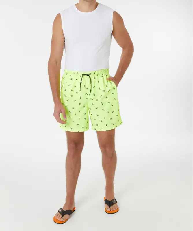 Neon Badeshorts