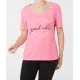 Meliertes T-Shirt