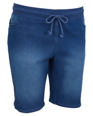 Jeans-Shorts in Bermudalänge