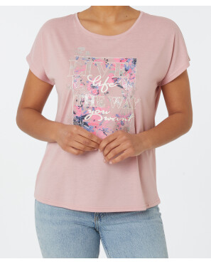 T-Shirt różowy