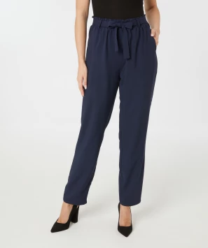 Dunkelblaue Pull-on-Hose