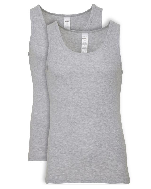Maillots de corps basiques homme, gris (KiK Basic Unterhemden (grau)) — KiK, produit allemand authentique au Maroc