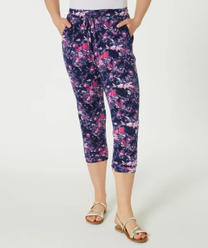 Broek met bloemen