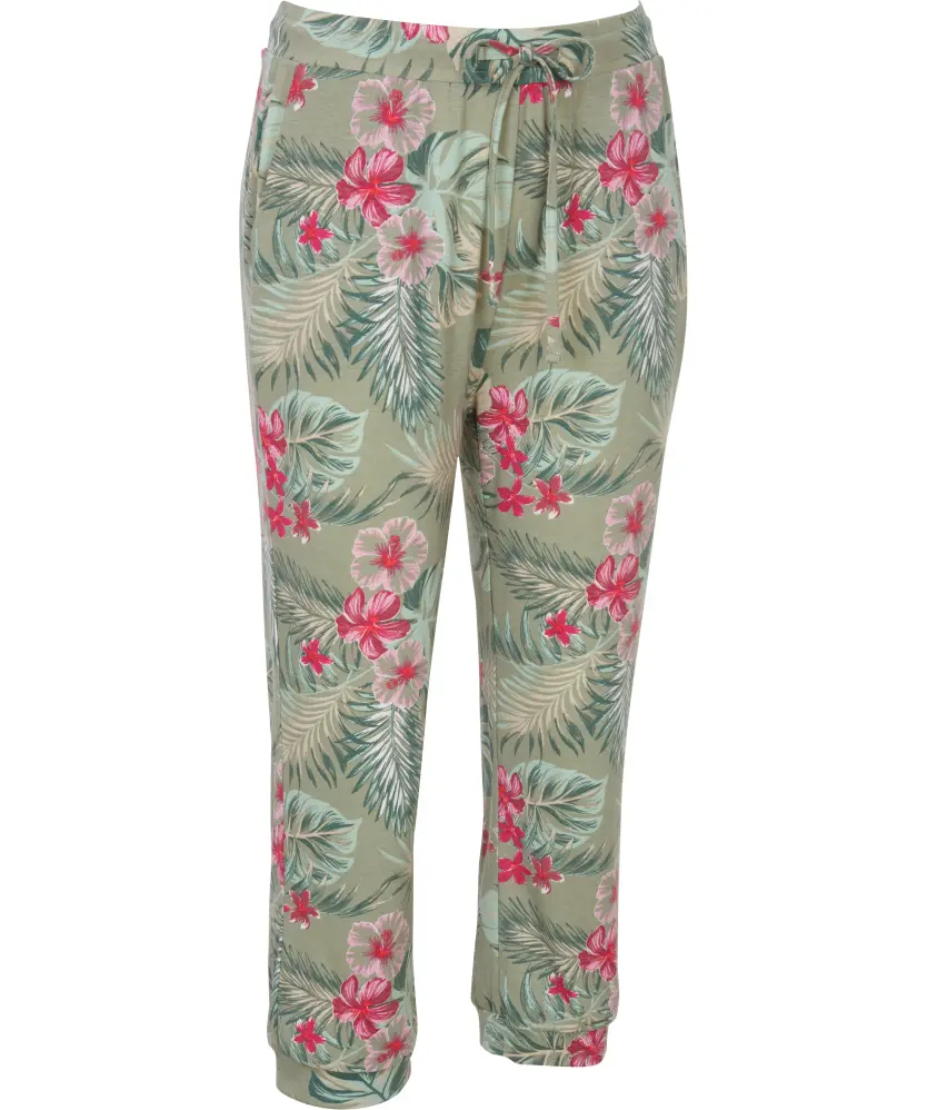 Hosen mit floralem druck Clearance