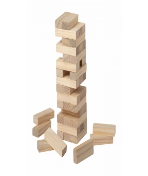 Houten stapeltoren