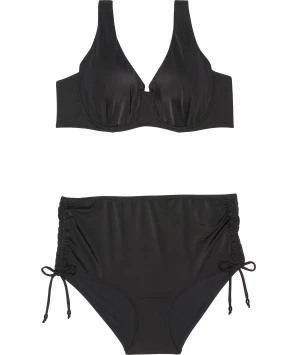 Bikini mit High-Waist-Slip