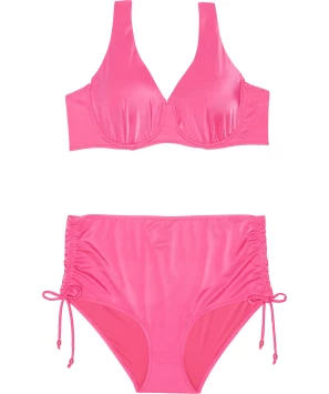 Bikini mit High-Waist-Slip