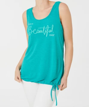 Tanktop mit Schriftzug