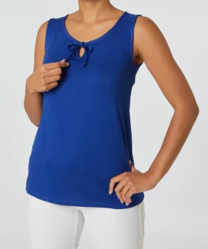 Blaues Tanktop