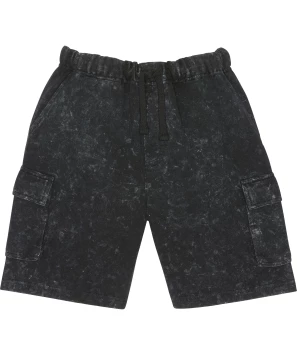 Ausgewaschene Sweatshorts