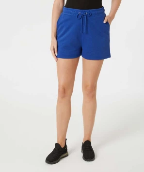 Blaue Sweatshorts