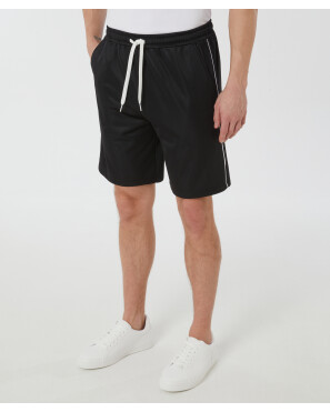 Schwarze Sport-Shorts
