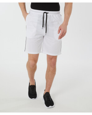 Weiße Sport-Shorts