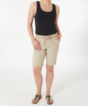 Naturfarbene Shorts