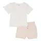 Newborn T-Shirt + Musselin-Shorts