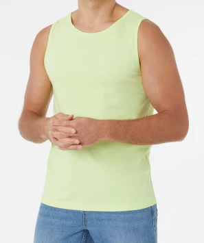 Hellgrünes Tanktop