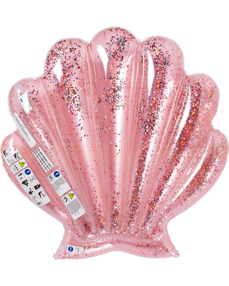 Luftmatratze Muschel pink