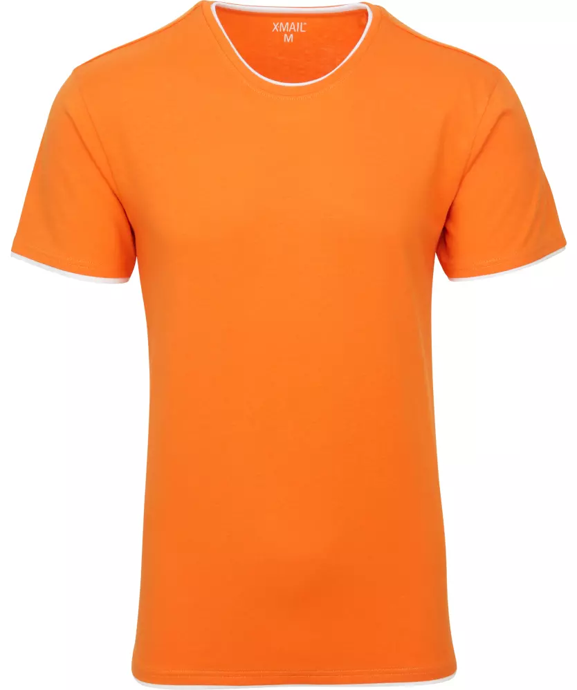 Tee shirt orange homme store
