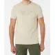 Naturfarbenes T-Shirt