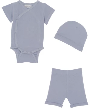 Newborn Mütze + Wickelbody + Shorts