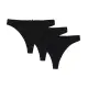 Tanga v černé barvě
