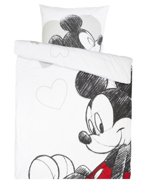 Minnie und Mickey Mouse Wendebettwäsche
