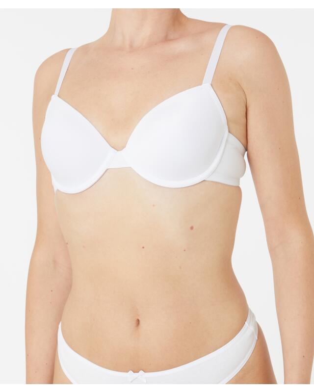 Soutien-gorge à armatures simple femme, blanc (KiK Schlichter Bügel-BH (weiß)) — KiK, produit allemand authentique au Maroc