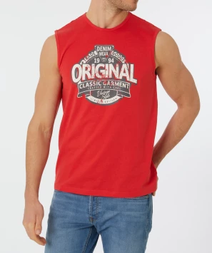 Rotes Tanktop