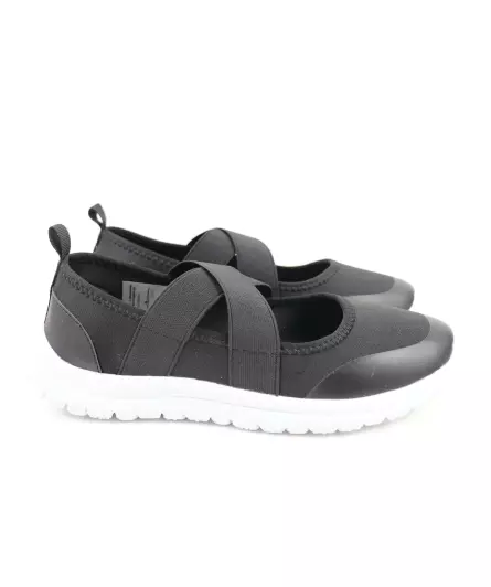 Schwarze Slip-ons