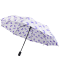 Kieszonkowy parasol biały/niebieski
