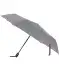 Kieszonkowy parasol z pokrowcem szary/czarny