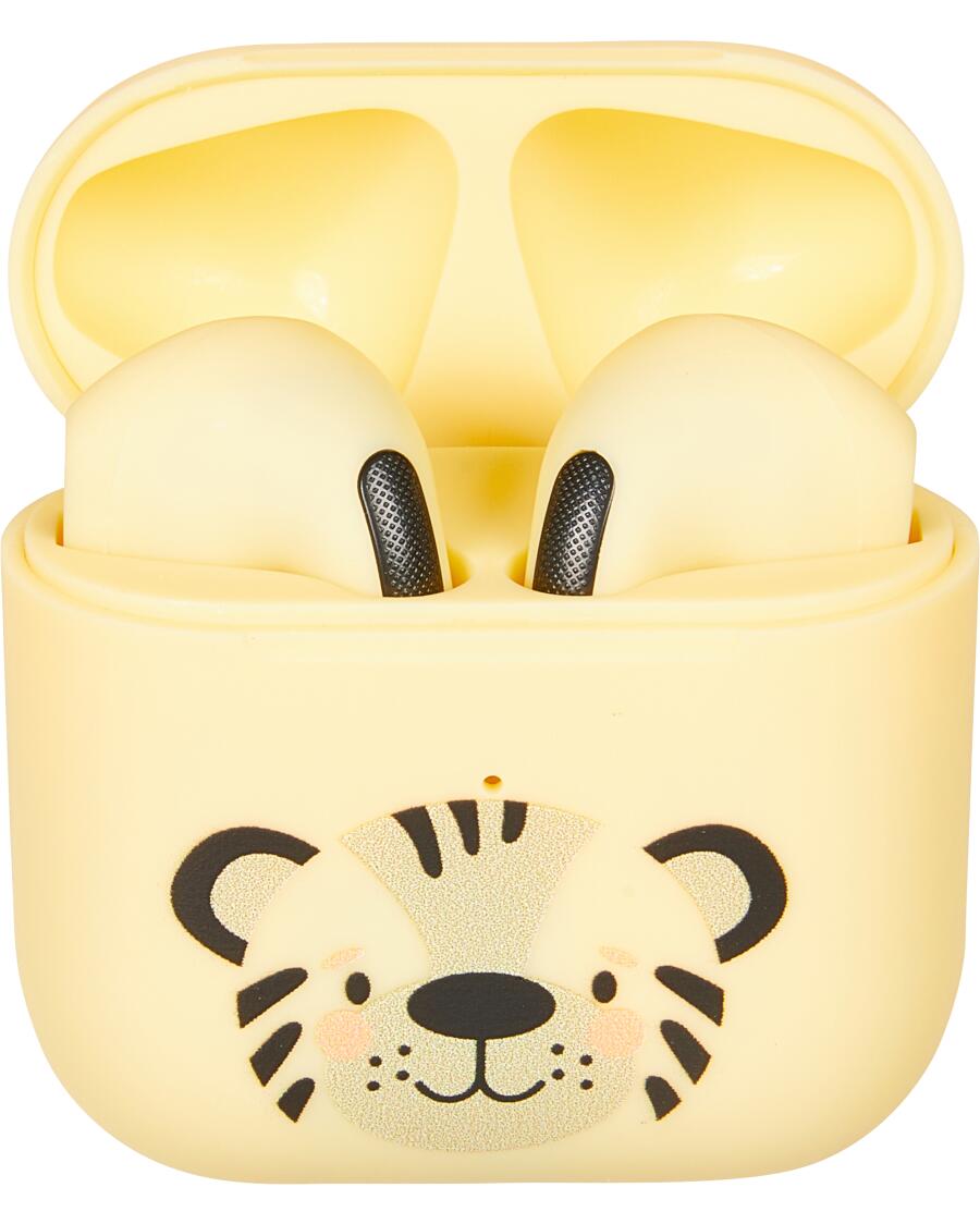 Kabellose In-ear-Kopfhörer gelb