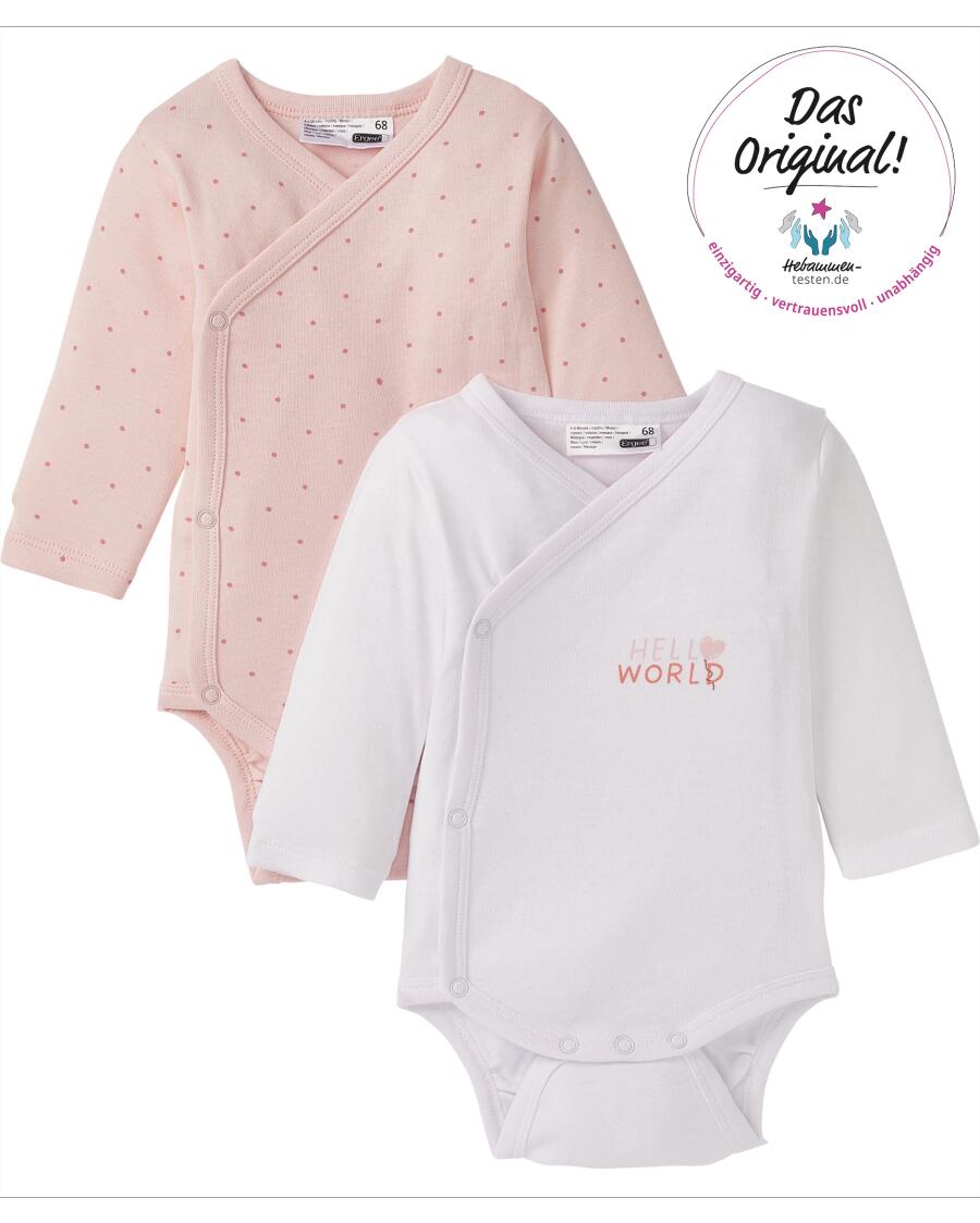 Newborn Wickelbodys rosa