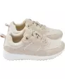 Naturfarbene Sneaker